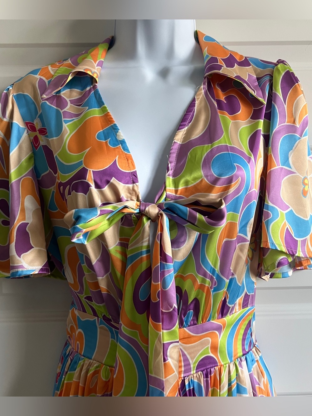 ARATTA Jumpsuit Pleated Retro Vintage Style Small NWOT